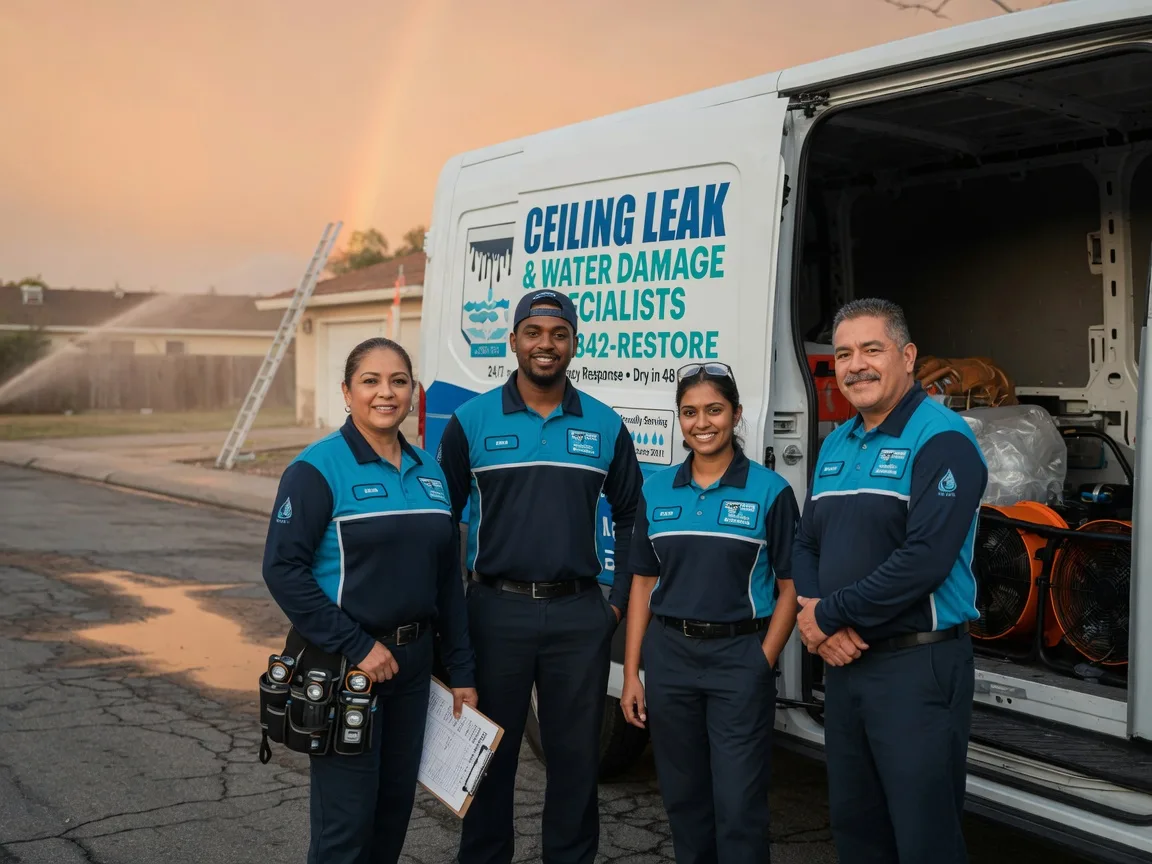 Ceiling Leak Cleanup company in Linden, MI