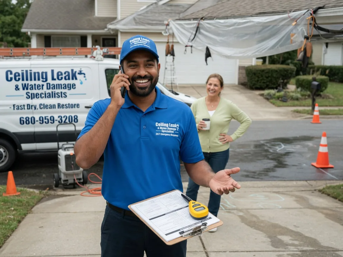 Ceiling Leak Cleanup Linden, MI FAQs